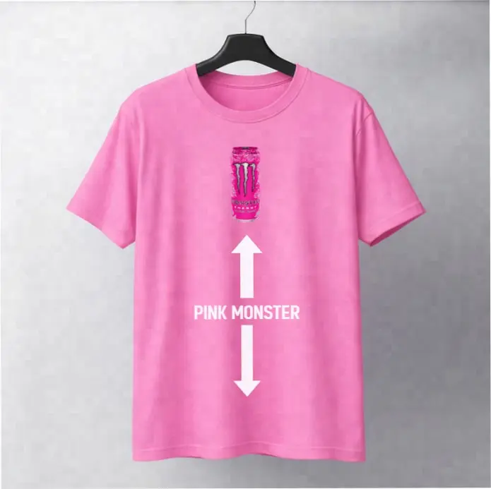Pink Monster Graphic Tee Unisex T-Shirt Trendy Shirt Aesthetic Tee