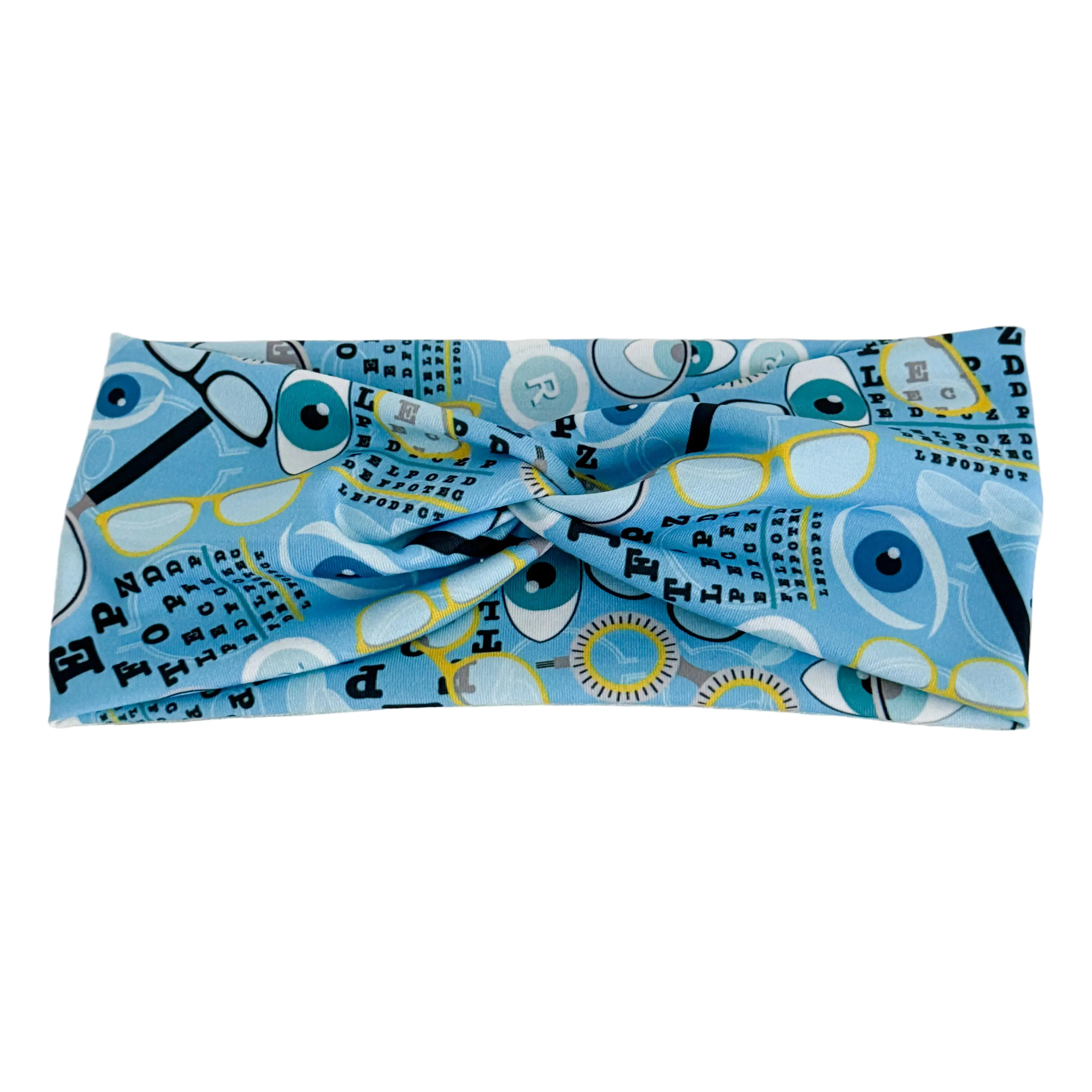 Blue Clear Vision Headband – Optometry Hair Accessory for Clinics