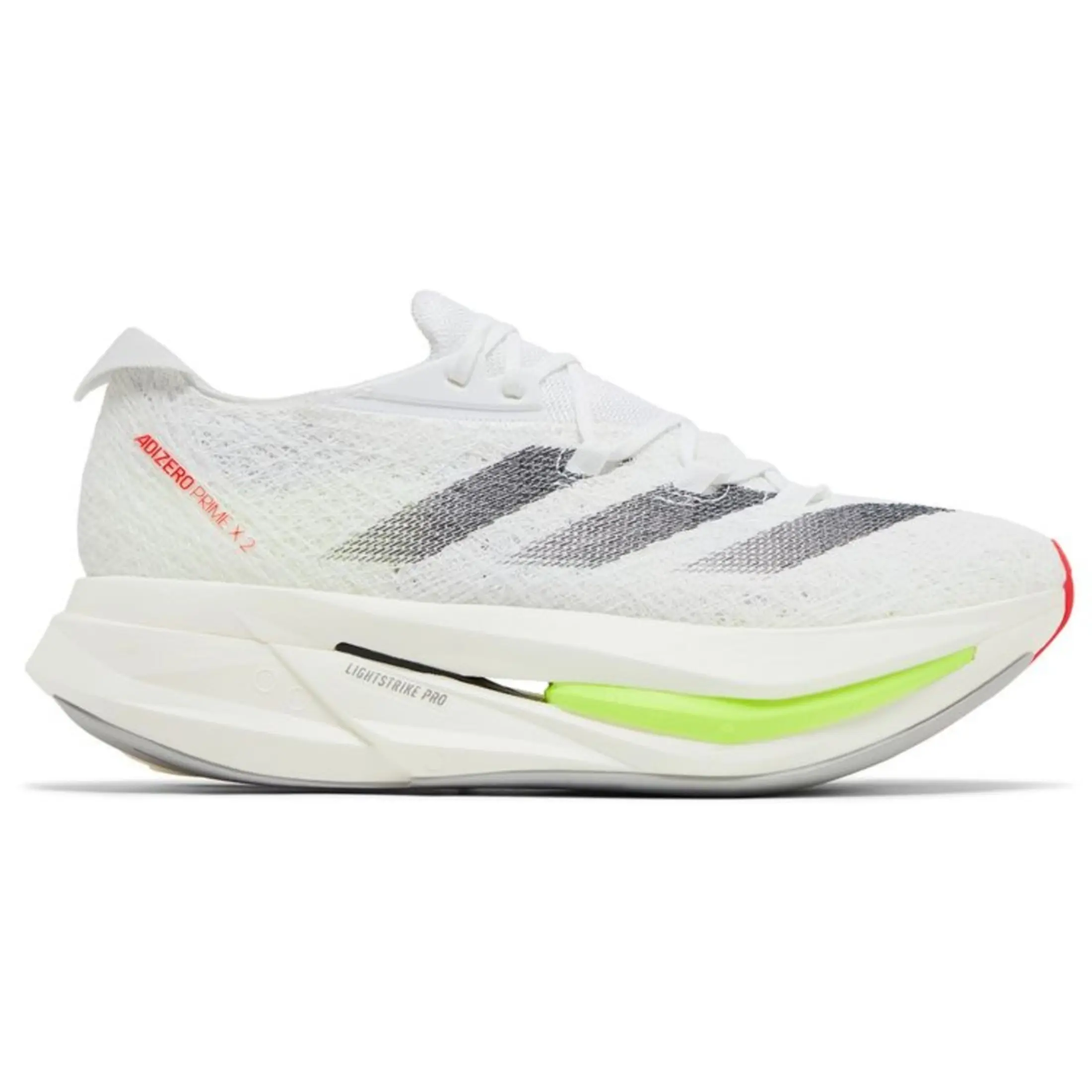 Adidas Adizero Prime X 2.0 Strung White Black Lucid Red IH5685 Men's Fashion Shoes New