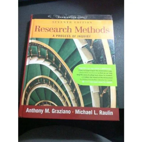 USED-Research Methods: A Process of Inquiry by Pearson (Unknown)