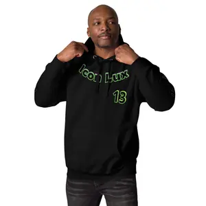 Staple hoodie with large embroidery