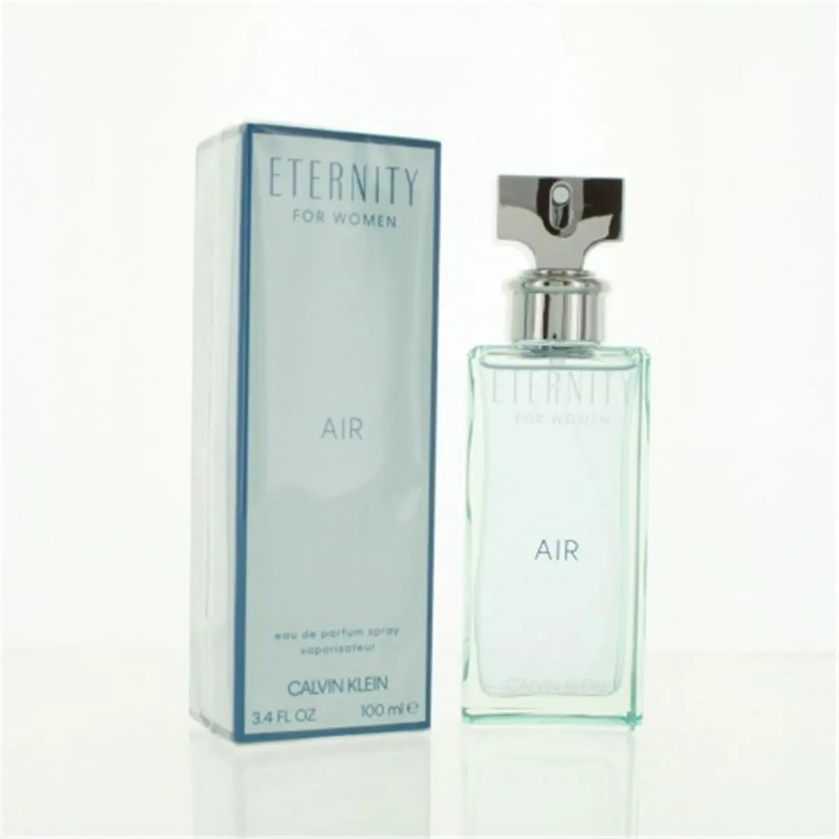 Calvin Klein Eternity Air Eau De Parfum Spray for Women - 3.4 oz EDP Fragrance, Daily Use, Long Lasting, Smelling Good Elegant Option, Edp Spray, Fragrance Product, Fresh Aquatic Scent Women's Fragrance
