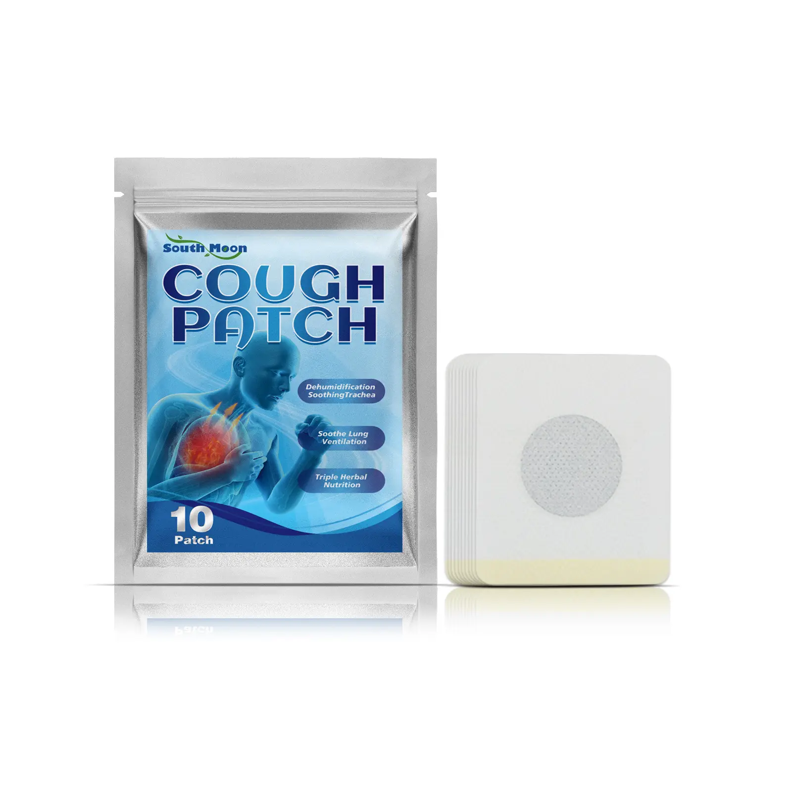 South Moon Cough Patch, Relieve Runny Nose, Phlegm, Dry Throat And Itchy Body Care Herbal Belly Button Patch