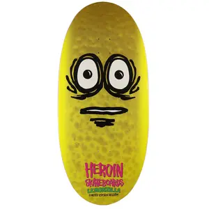 Heroin Skateboard Deck Lemonzilla 13.5" x 31.5"