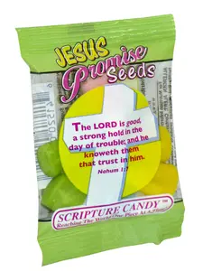 Jesus Easter Pastel Colored Candy Corn Promise Seeds, 45 Count