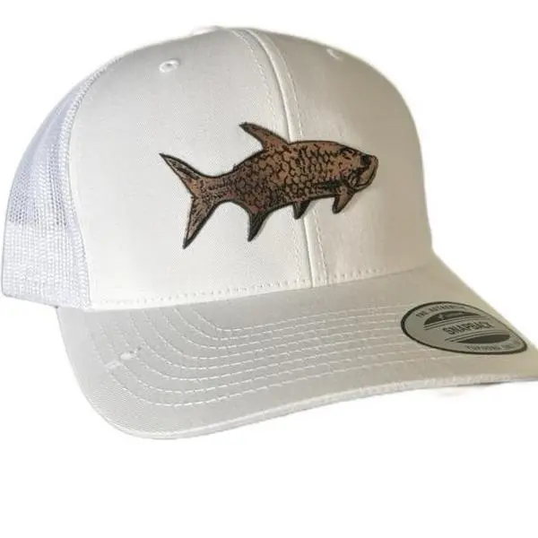 5-Panel Yupoong SnapBack W/ Bronze Tarpon Patch