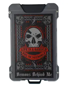 Gambler Wallet w/Chain Clip & ID Holder (wallet chain sold separately)