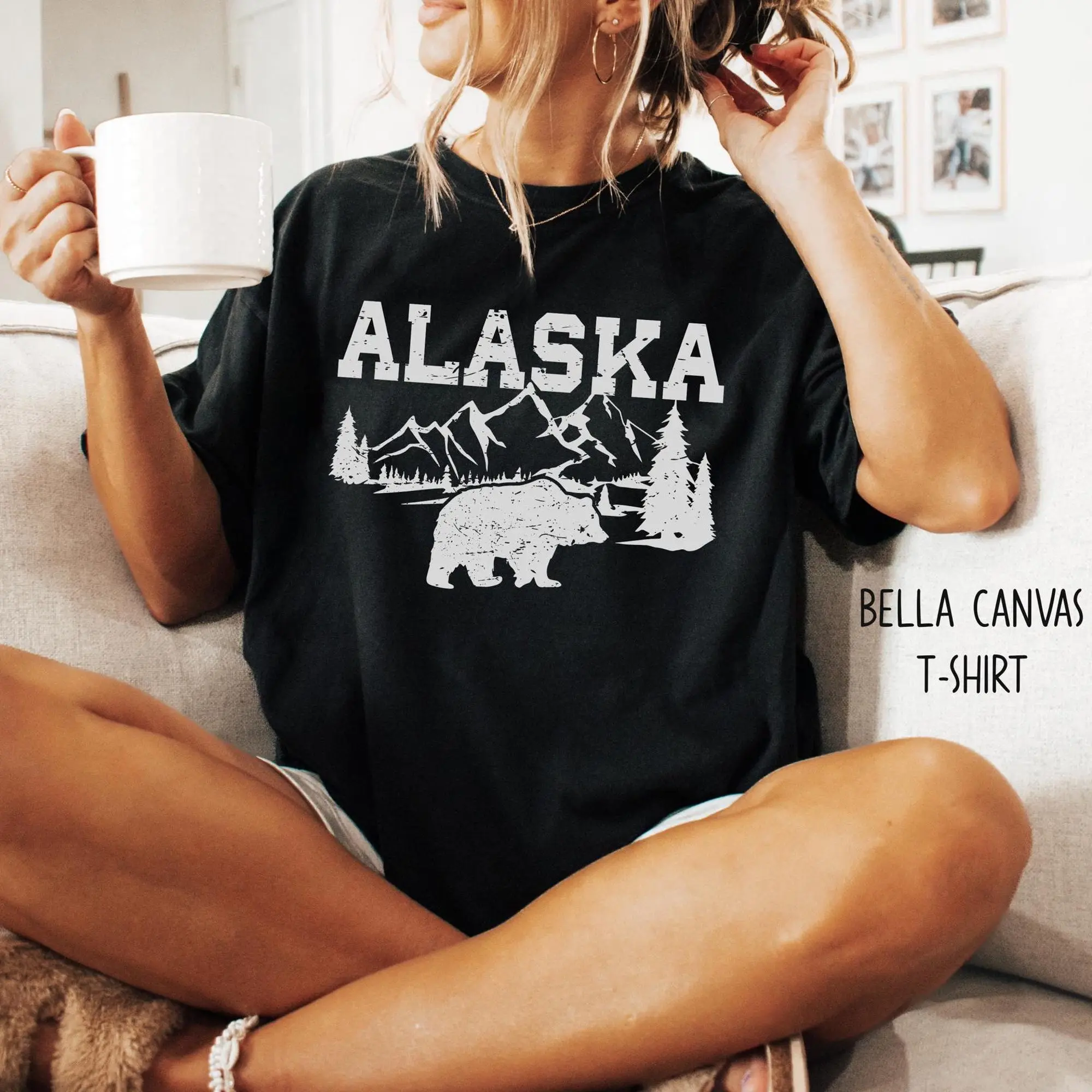 Alaska Shirt Alaska Sweatshirt, Alaska Vacation Shirt, Alaska Cruise Long Sleeve T-Shirt