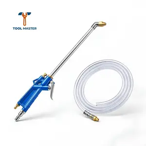 Air Blow Gun Cleaning Tool with Hose, Pneumatic Engine Degreaser Sprayer, High Pressure Air Cleaner for Car Engine, Wheels, Narrow Spaces, Heavy Duty Industrial Cleaning Kit Set