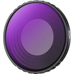 K&F CONCEPT ND8 (3 Stop) Lens Filter for DJI Osmo Action 5 Pro/Osmo Action 4, 28 Multi-Coated Neutral Density Light Reduction Filter, Optical Glass/Aluminum Alloy Frame