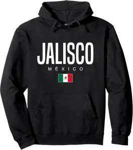 Jalisco Mexico Pullover Hoodie - Albertjasso Shop 32B0BTKDY96G