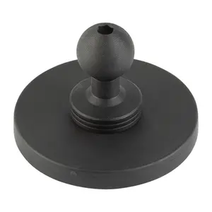 2.6-inch Diameter Round Universal Magnetic Base with 20mm Ball Mount