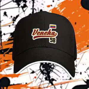 Weinike No. 58 Adjustable Truck Hat, with Venezuelan Flag and "Venezuela 58", Suitable for Men and Women, Travel and Outdoor Activities