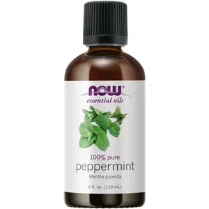NOW Foods Essential Oils Peppermint, 4 fl oz
