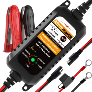 MOTOPOWER MP00205A 12V 800mA Automatic Battery Charger, Maintainer, Trickle and Desulfator