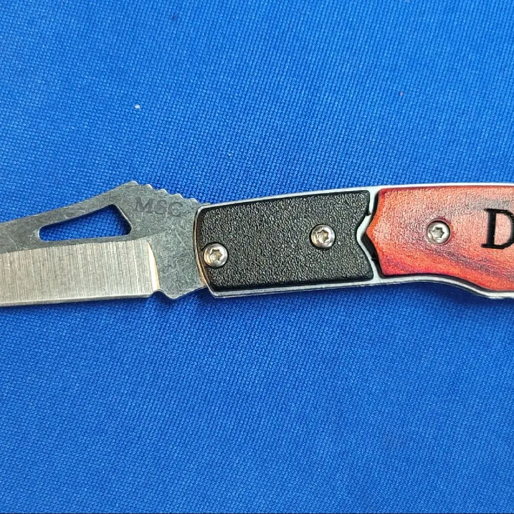 Custom Engraved Pocket Knife