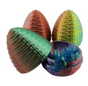 Hatchable Blind Box Basket Pattern, Fidget Toy Blind Box, Articulating Fidget Toy, Dragon Egg Toy, Dragon Lover Gift, Dragon Desk Toy fidget toy