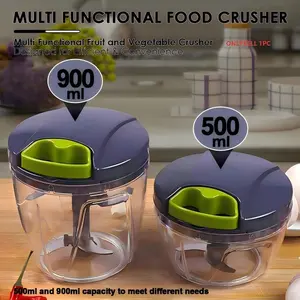 Household kitchen manual meat grinder, slicer, peeling tool, garlic chopper, crusher, vegetable grinder, chili onion cutter, RV kitchen, Vegetable Food Chopper, suitable for family scenes