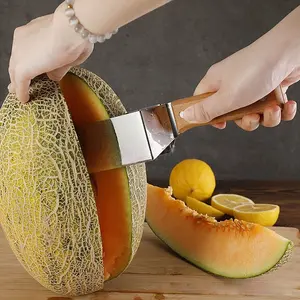 2026 New Watermelon Slicer, Stainless Steel Manual Fruit Slicer, Multifunction Watermelon Cutter Slicer Tool, Summer Fruit Quickly Cutting Gadget for Kitchen-MM1