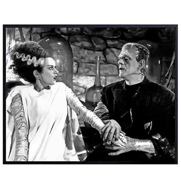 Bride of Frankenstein Decor - Frankenstein Poster