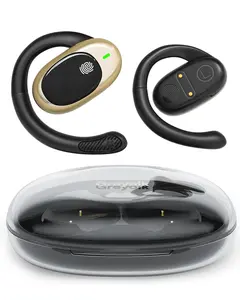 【Best choice】Open Ear Earbuds,  Bluetooth 5.4 Wireless Earbuds with Ear Hooks, 32H HiFi Stereo Open Ear Headphones with Clear Calls, Touch Control Operate Fit Cycling,Running,Workout, Perfect Christmas Gift for Husband,  Family,  Women, Wife, Girlfriend