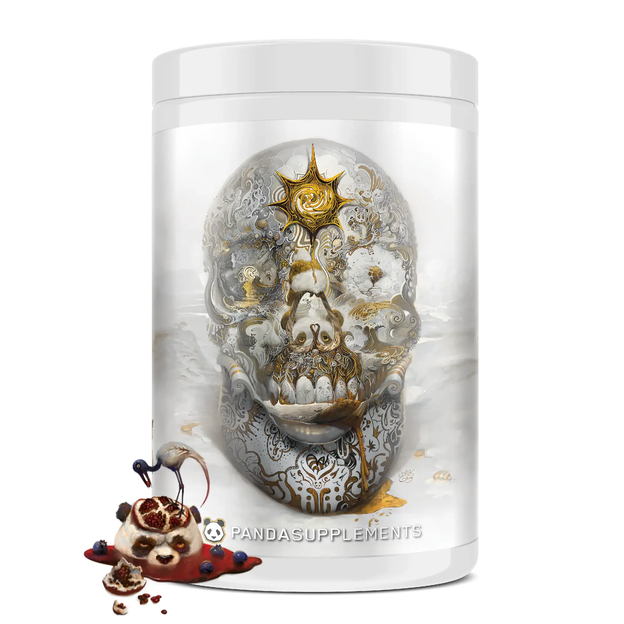 Panda Supps SKULL - Nootropic Pre-Workout (20/40 Servings)