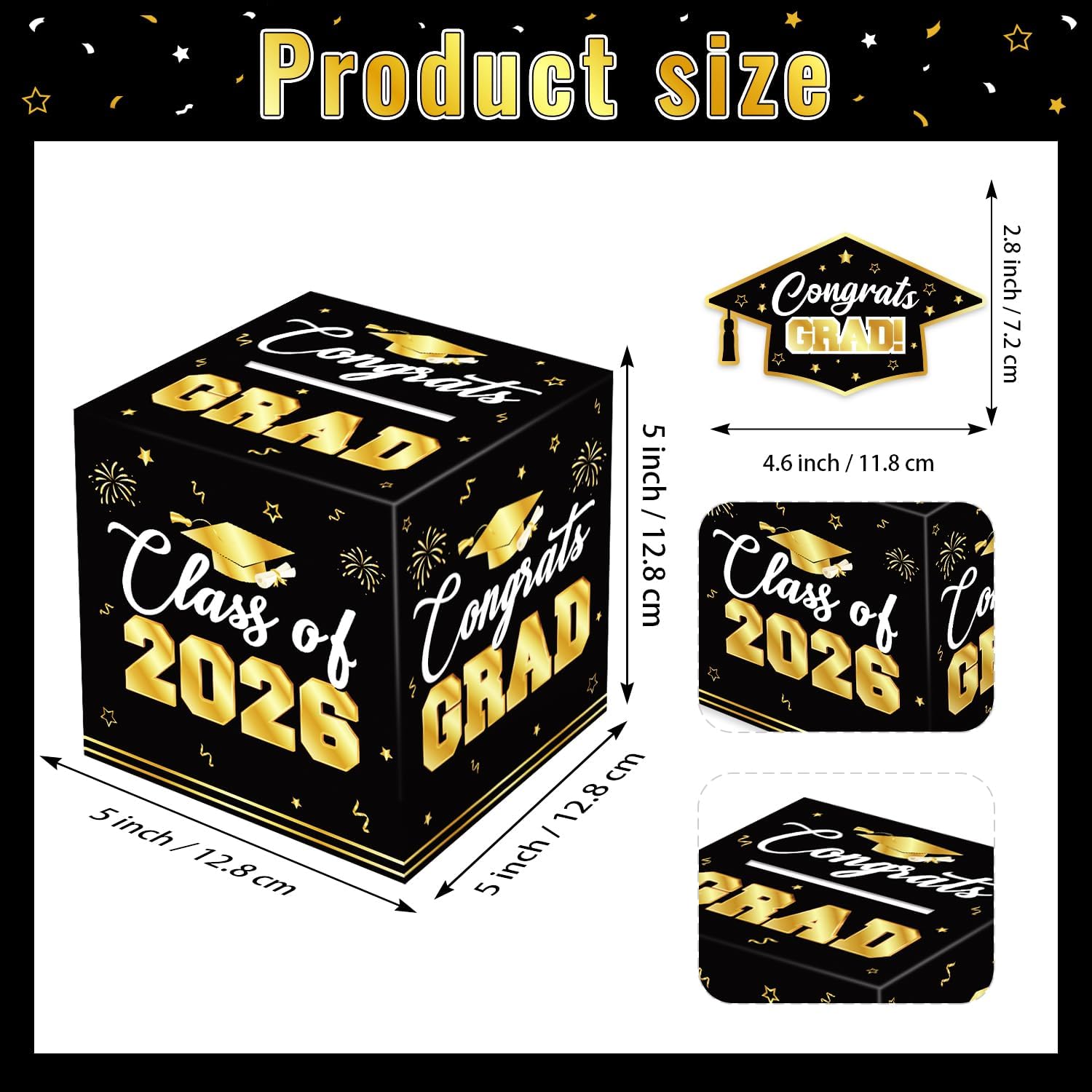 Graduation Gifts, Graduation Money Box, Surprise Grad Money Holder with Pull Out Card, Class of 2026 Funny Cash Gift Ideas for Boys Girls High School College