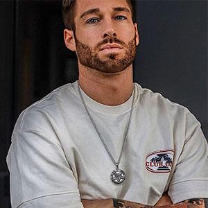 Stainless Steel Church of Satan Necklace for Men