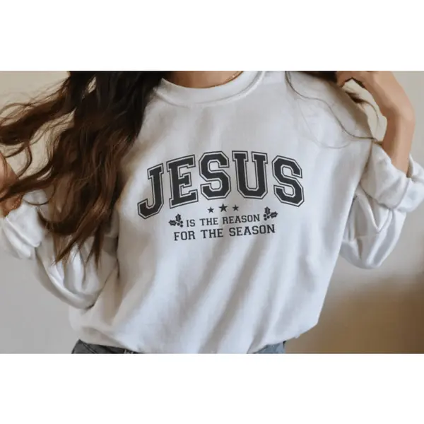 Jesus is the Reason American Apparel Fleece Sweatshirt