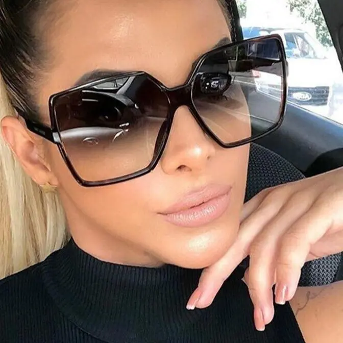 SAINT Female Square Sunglasses for Women - Modern Trendy Sunglasses, 100% UV Protective Polycarbonate Lens, Full Rim PC Frame, Casual Aesthetic, Daily Elegance, Chic Shade Finds, CA Prop 65 Compliant, One Size Outdoor Accessory