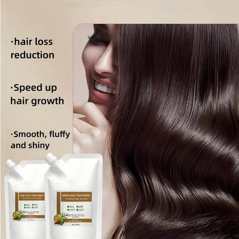 【Buy 1 Get 1 Free】Anti-Hair Fall Hair Loss Treatment Shampoo Oil Control Anti dandruff Haircare Ginseng Ginger Help Hair Growth Jojoba Oat Repair Reduce Hair Loss Scalp Cleanser Conditioner300ML