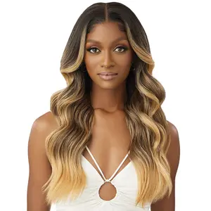 Outre Perfect Hairline Glueless Synthetic Hair 13X6 HD Lace Front Wig - MONIECE