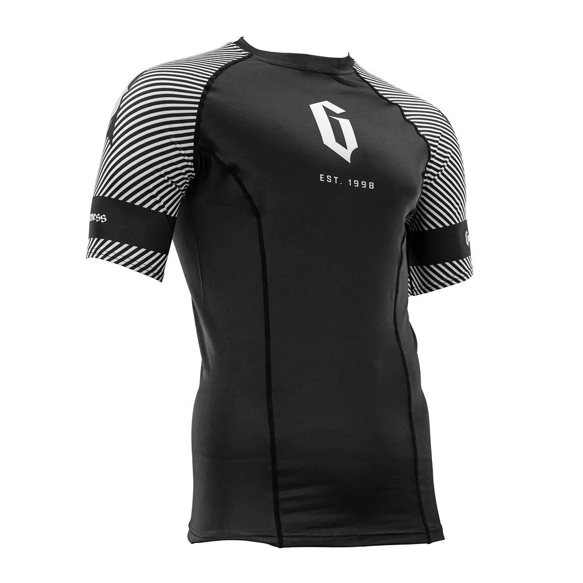 Spirit Animal Short Sleeve Rash Guard, Gymwear, Workout Apparel, Athletic Activewear for Sports & Outdoor Activities, S