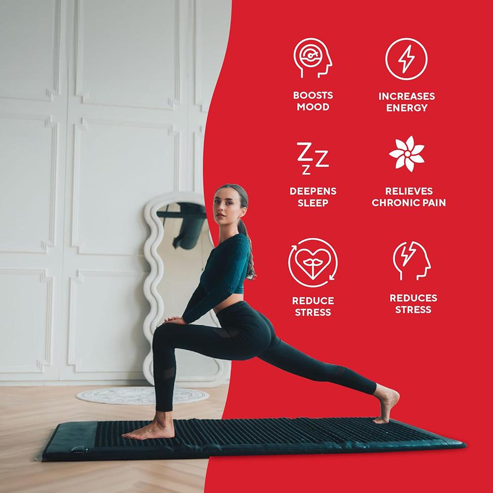 012 - 7 Chakra PEMF Bio Thermal Therapy Full Body Yoga Mat