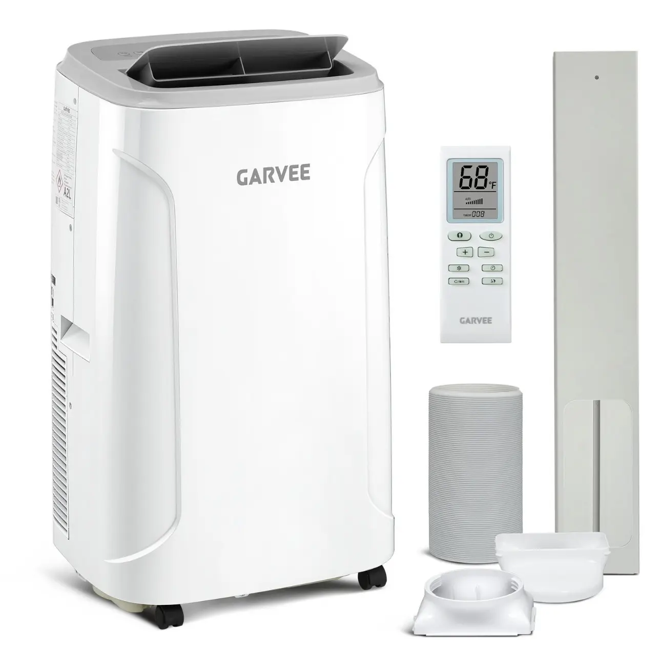 14000 BTU Portable Air Conditioner 3-in-1 Air Cooler w/Dehumidifier & Fan Mode