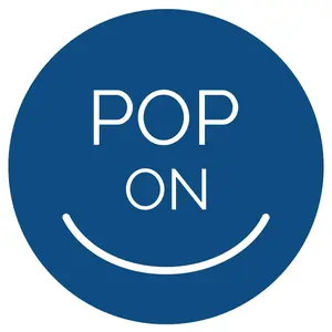POP ON SMILES shop logo