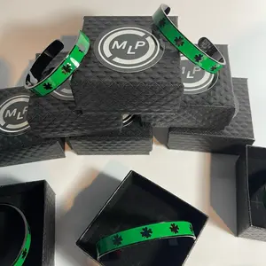 Clover Bracelet Green/Black