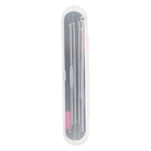 VOCOSTE 1 Set Professional Portable Acne Needle Extractor Skin Care Tools Kit