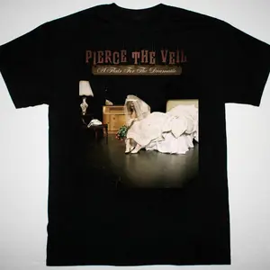 Pierce The Veil A Flair For The Dramatic T-shirt Black Cotton All Sizes