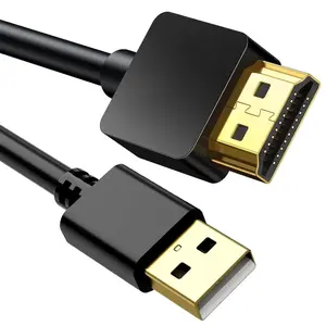 USB to HDMI Charger Cable, USB-A Male to HD Male Charging Cable Connector for TV/Monitors/Projector, Type-A to HDMI Charging Cord for Mac iOS Windows-6.6FT/ 2M