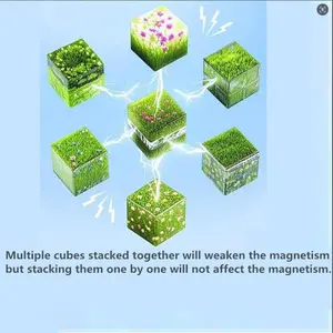 100pcs Magnetic Building Blocks Blind Box Toy, DIY Cube Stem Sensory Play, Perfect Gift for Kids Ages 3-10, Christmas and Birthday Present