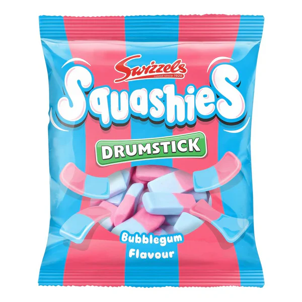 Swizzles Drumstick Squashies Bubblegum Flavour Bag 120g