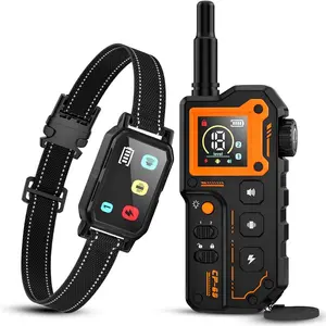 Dog Training Collar, 3300FT Dog Training Collar with Remote, IPX7 Waterproof Collar with Beep, Vibration, Fits for Large Medium Small Dogs, Keypad Lock and