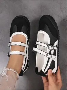 Women's Soft-Sole Mary Jane Flats, Retro Casual Shoes for Walking & Daily Wear, Soft Bottom Shoes