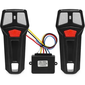 Winch Remote Control Kit 12V Handset   Controller  Winch Receiver with 2 count  Winch Remote Universal Winch  System for , ATV and SUV
