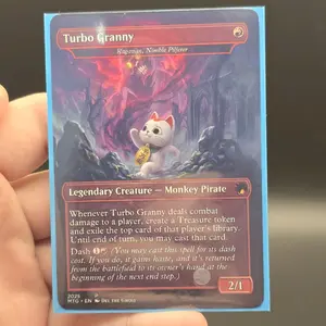 Turbo Granny DANDADAN Ragavan, Nimble Pilferer Custom Proxy MTG Card Fan-Made for Commander Cube & Casual Play Standard MTG Size