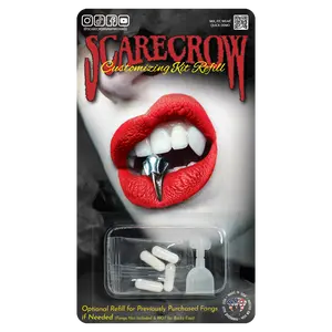 Scarecrow Vampires Fangs Customizing Re-fill Kit