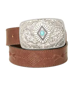 Idyllwind Women's Highland Embossed Buckle Belt - Iwasu25bt4-Dkbn