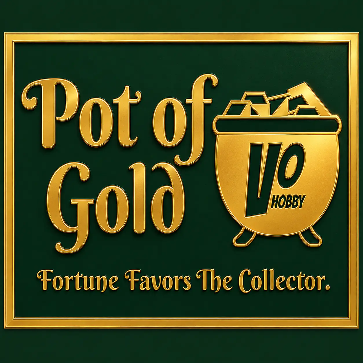 10x Helmets: VO Hobby "Pot of Gold" - #1 Authentic Football Helmets