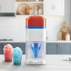 Electric Snow Cone & Shaved Ice Maker, Red, Great for Birthday or Housewarming Gift Under $20